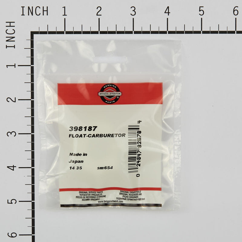 Briggs & Stratton - 398187 - Carburetor Float
