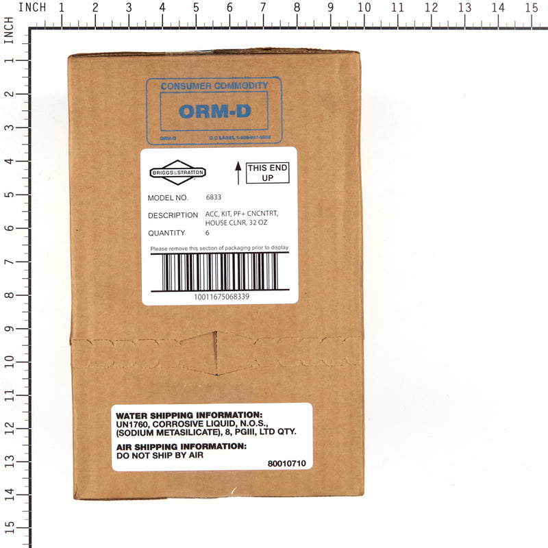 Briggs & Stratton - 6833 - Pressure Washer Surface Wash Concentrate, 32 oz.