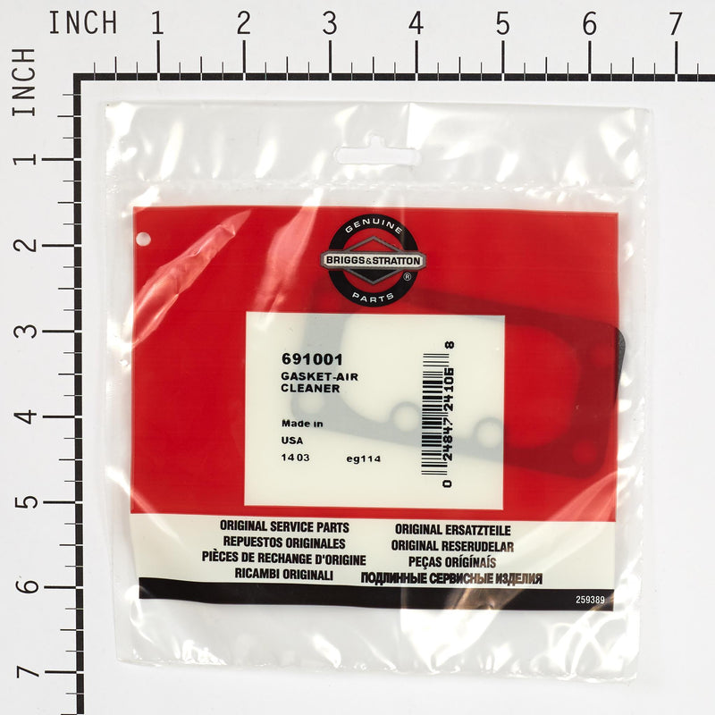 Briggs & Stratton - 691001 - Air Cleaner Gasket