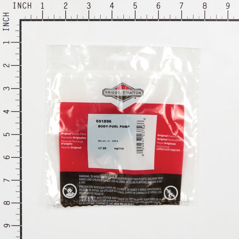 Briggs & Stratton - 691896 - BODY-FUEL PUMP