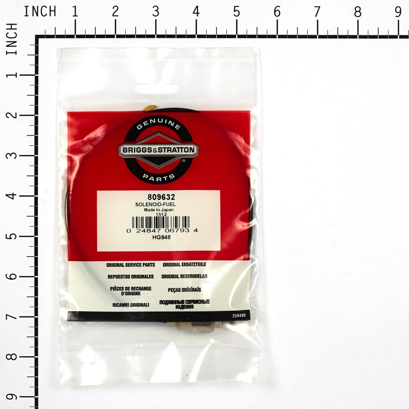 Briggs & Stratton - 809632 - SOLENOID-FUEL