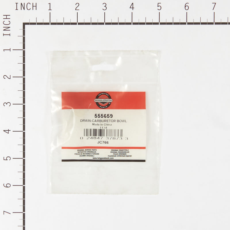 Briggs & Stratton - 555659 - DRAIN-CARBURETOR BOWL