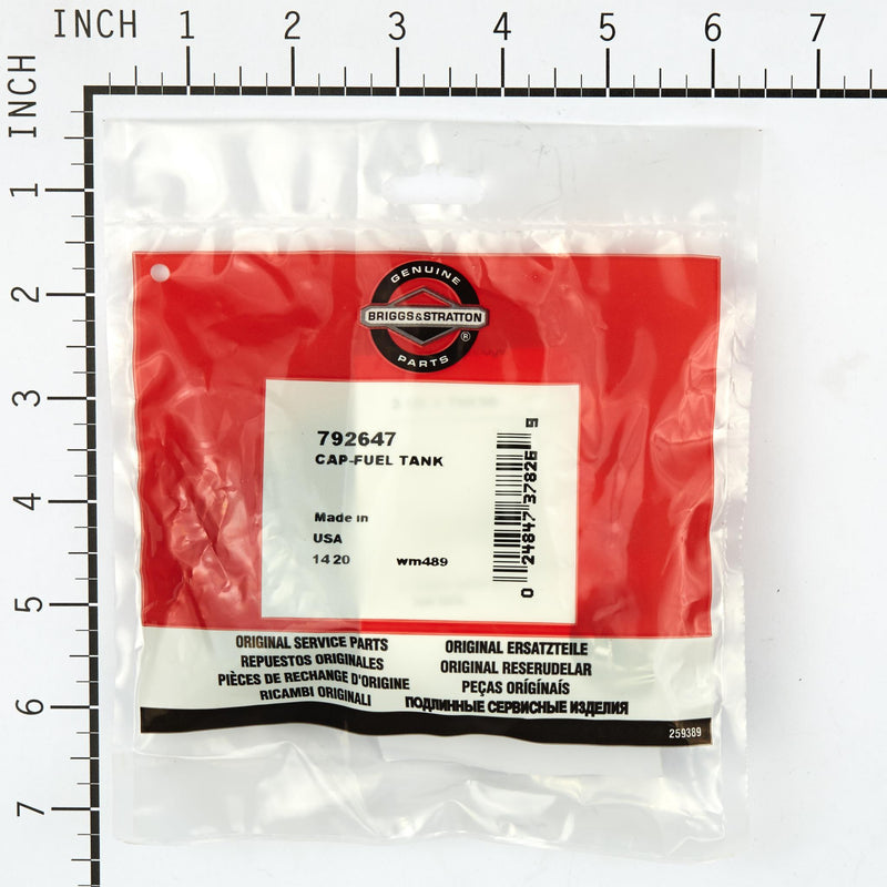 Briggs & Stratton - 792647 - Fresh Start Fuel Tank Cap