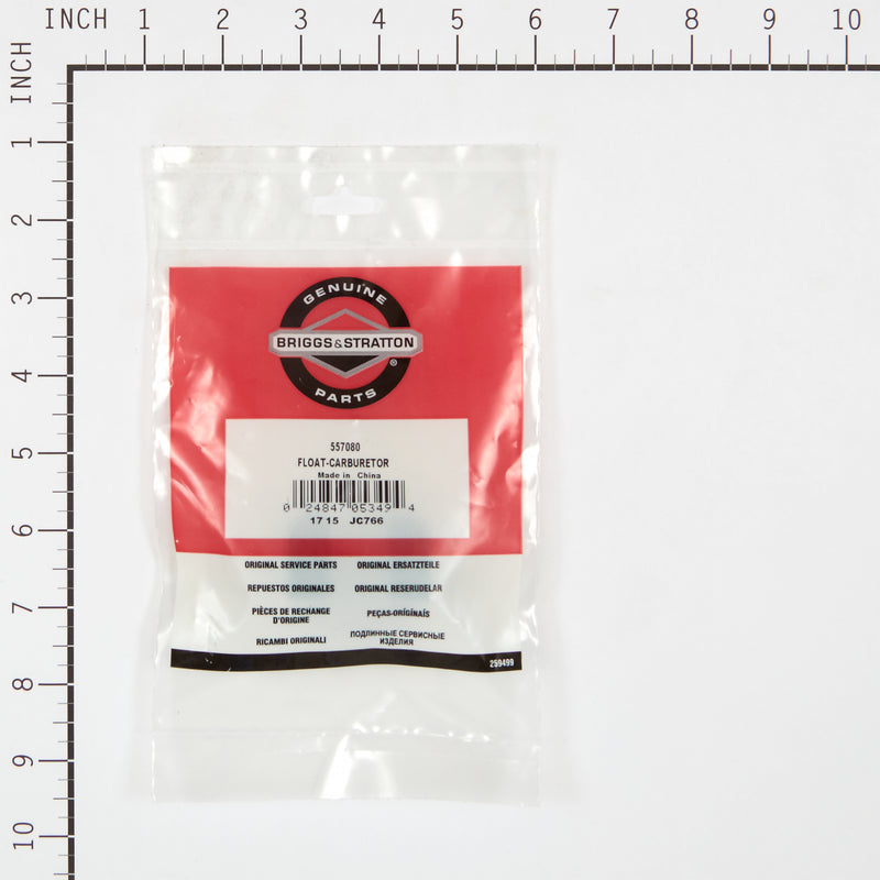Briggs & Stratton - 557080 - FLOAT-CARBURETOR