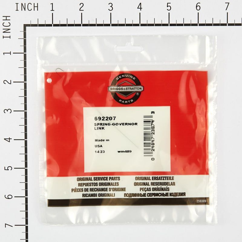 Briggs & Stratton - 692207 - SPRING-GOVERNOR LINK