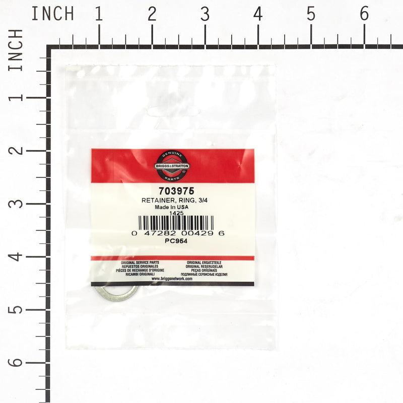 Briggs & Stratton - 703975 - RETAINER RING 3/4