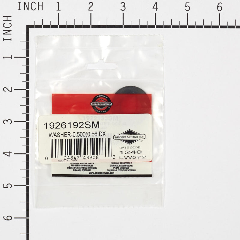 Briggs & Stratton - 1926192SM - WASHER-0.500(0.56IDX1