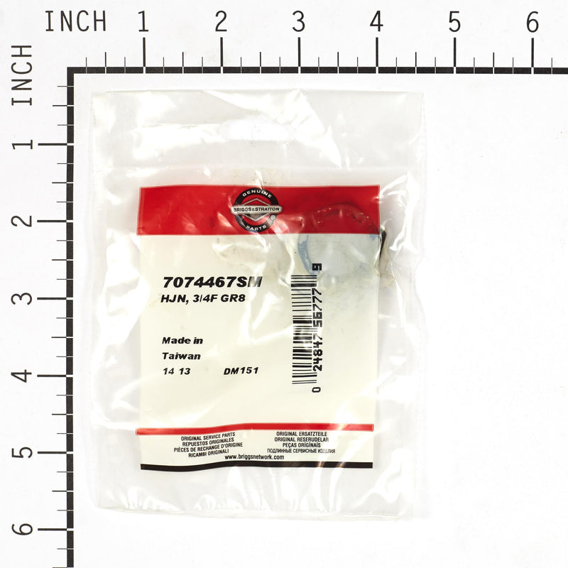 Briggs & Stratton - 7074467SM - HJN 3/4F GR8