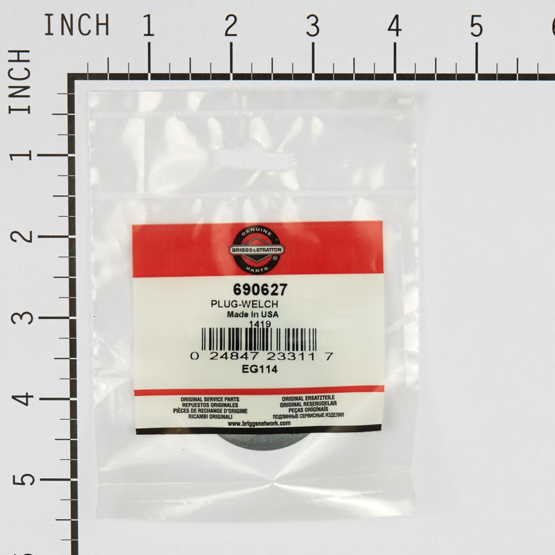 Briggs & Stratton - 690627 - PLUG-WELCH