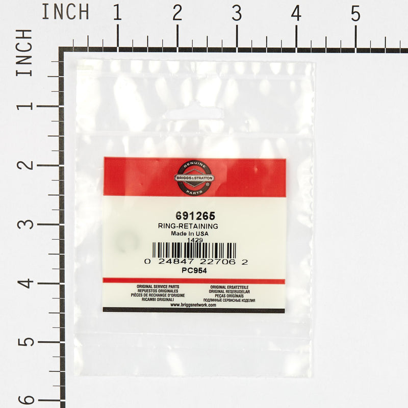 Briggs & Stratton - 691265 - Retaining Ring