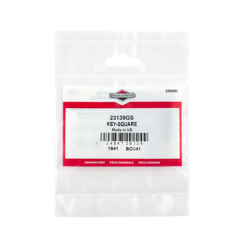 Briggs & Stratton - 23139GS - KEY-SQUARE
