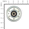 Briggs & Stratton - 1721133SM - Pulley, Idler