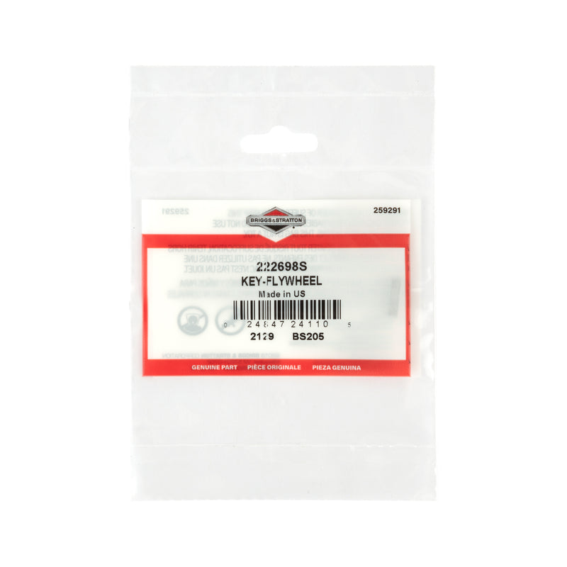 Briggs & Stratton - 222698S - Flywheel Key