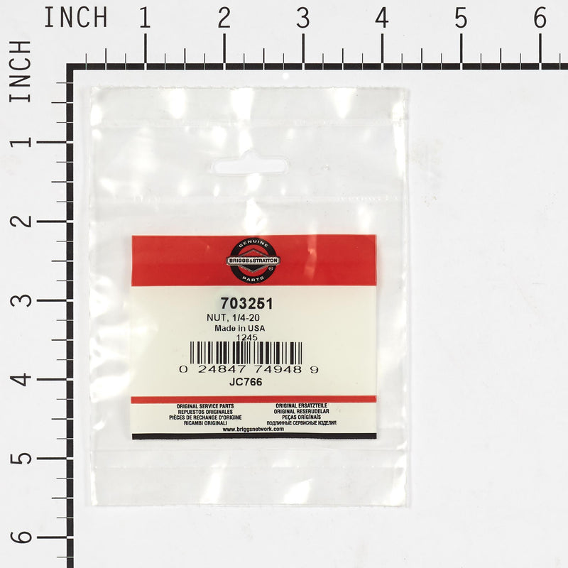 Briggs & Stratton - 703251 - 1/4-20 Nut