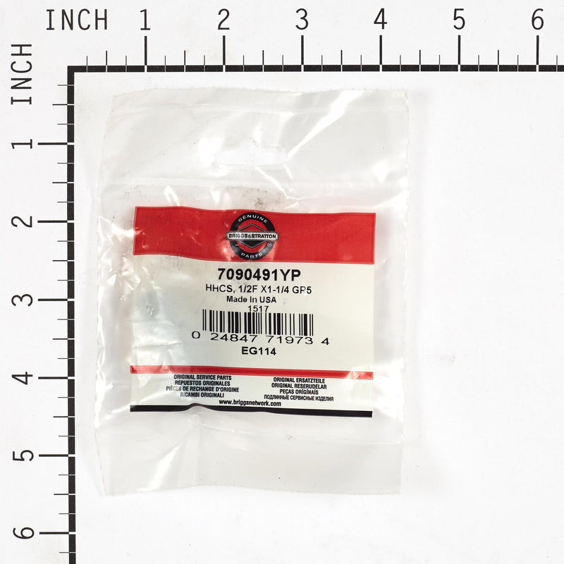 Briggs & Stratton - 7090491YP - HHCS 1/2F X1-1/4 GR5