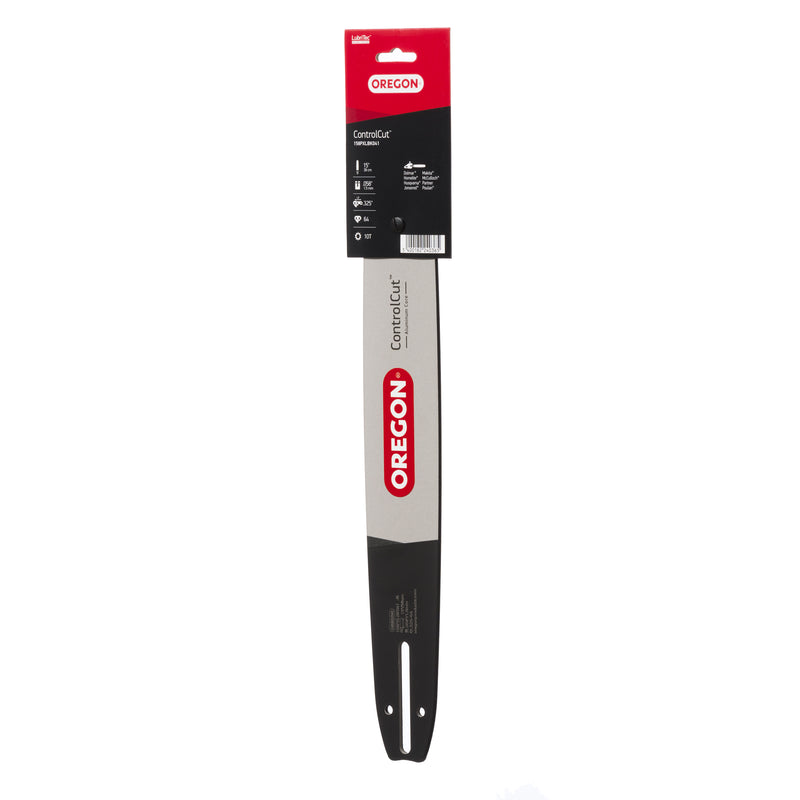 Oregon - 158PXLBK041 - ControlCut Guide Bar, 15", .325" Pitch, .058" Gauge, 64 Drive Links