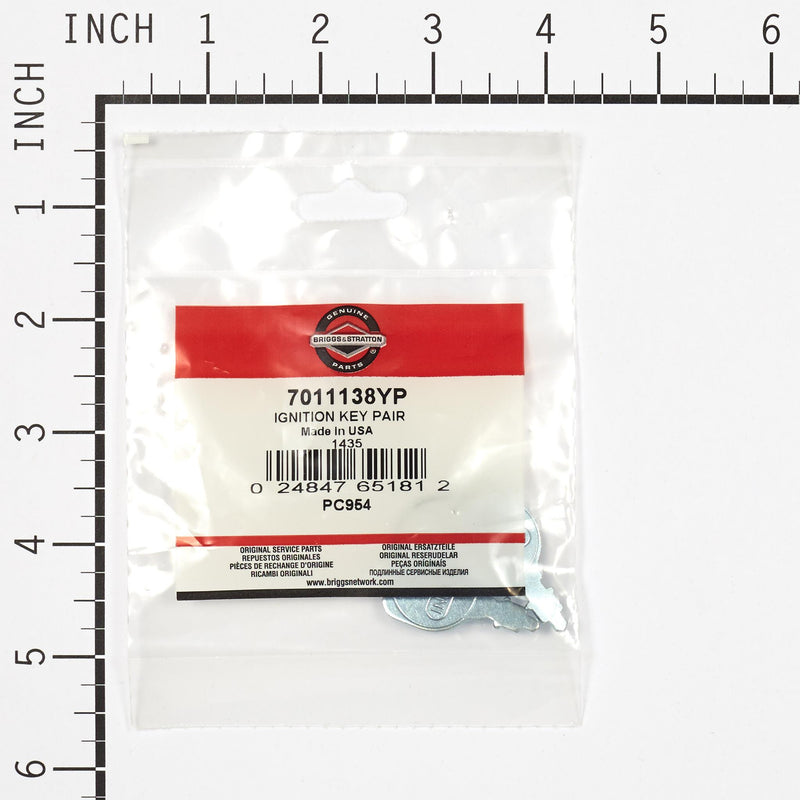 Briggs & Stratton - 7011138YP - IGNITION KEY PAIR