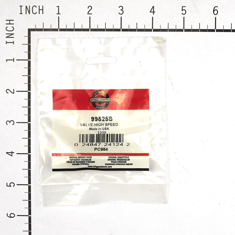 Briggs & Stratton - 99525S - VALVE-HIGH SPEED