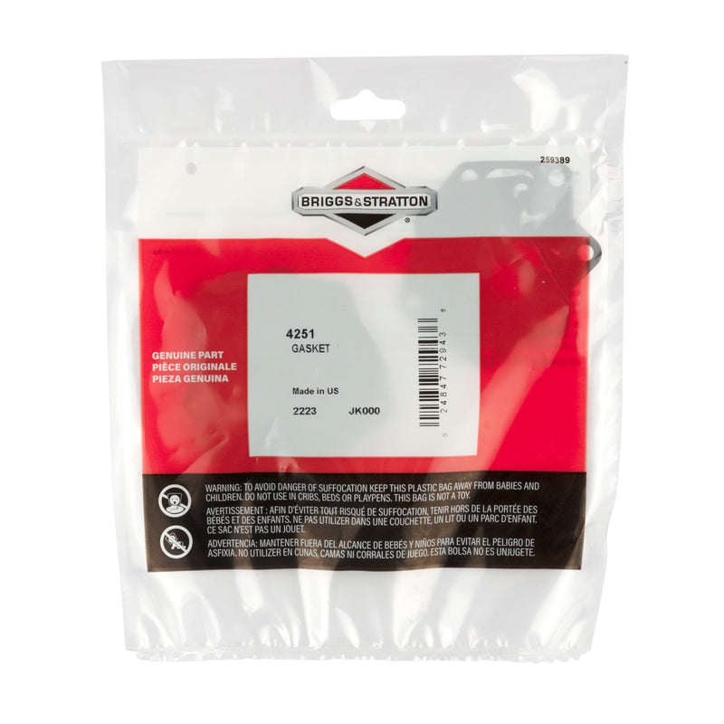 Briggs & Stratton - 4251 - 10 of 795083 Diaphragms