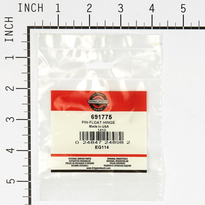 Briggs & Stratton - 691775 - PIN-FLOAT HINGE