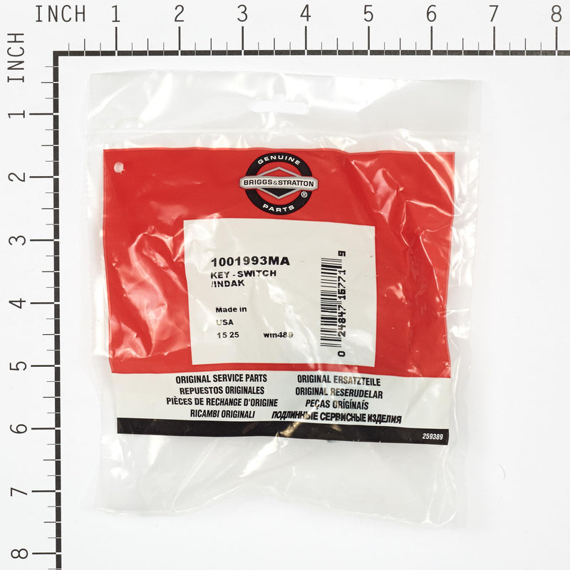 Briggs & Stratton - 1001993MA - KEY - SWITCH /INDAK