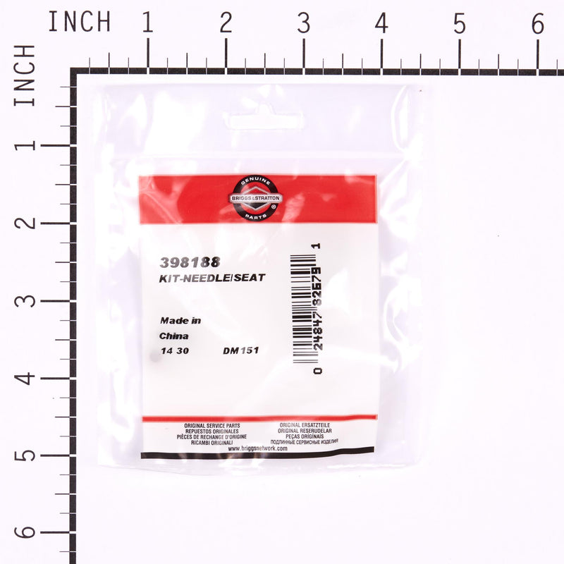 Briggs & Stratton - 398188 - Needle Seat Kit