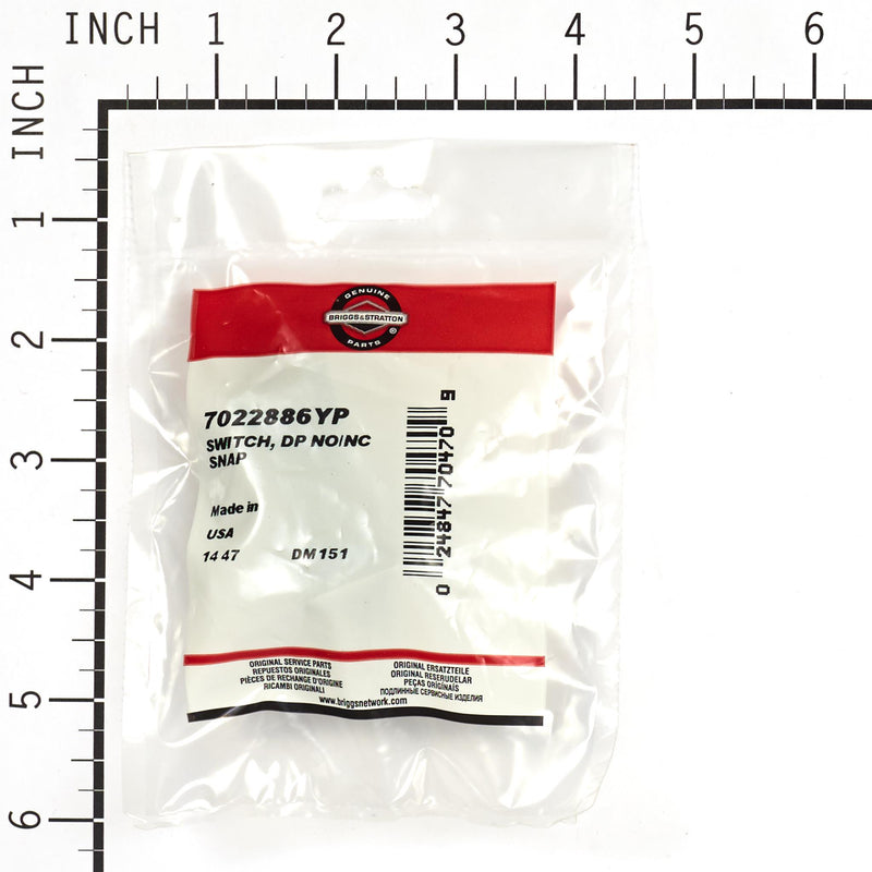Briggs & Stratton - 7022886YP - Switch DP, NO/NC