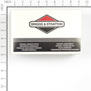 Briggs & Stratton - 4103 - A/C-FILTER (5 X 399877S)