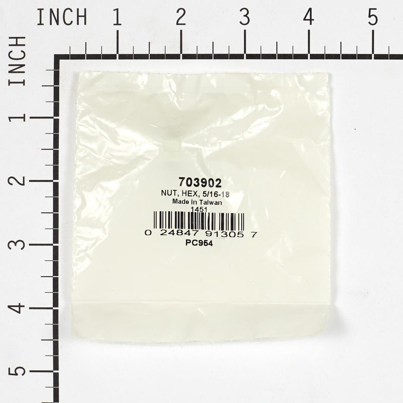 Briggs & Stratton - 703902 - 5/16-18 Hex Nut