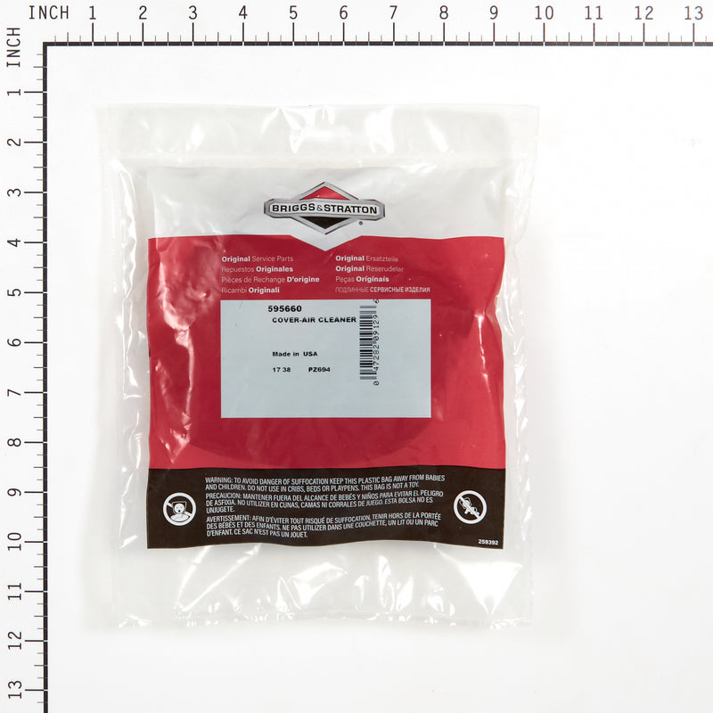 Briggs & Stratton - 595660 - Air Cleaner Cover