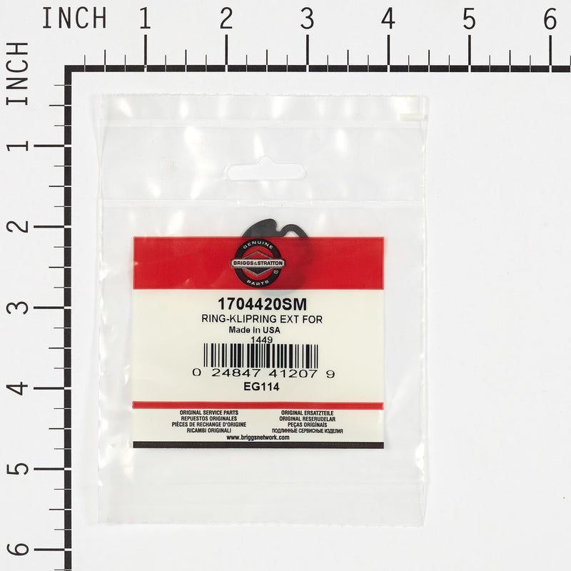 Briggs & Stratton - 1704420SM - RING-KLIPRING EXT FOR