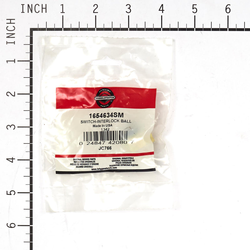 Briggs & Stratton - 1654634SM - SWITCH-INTERLOCK BALL