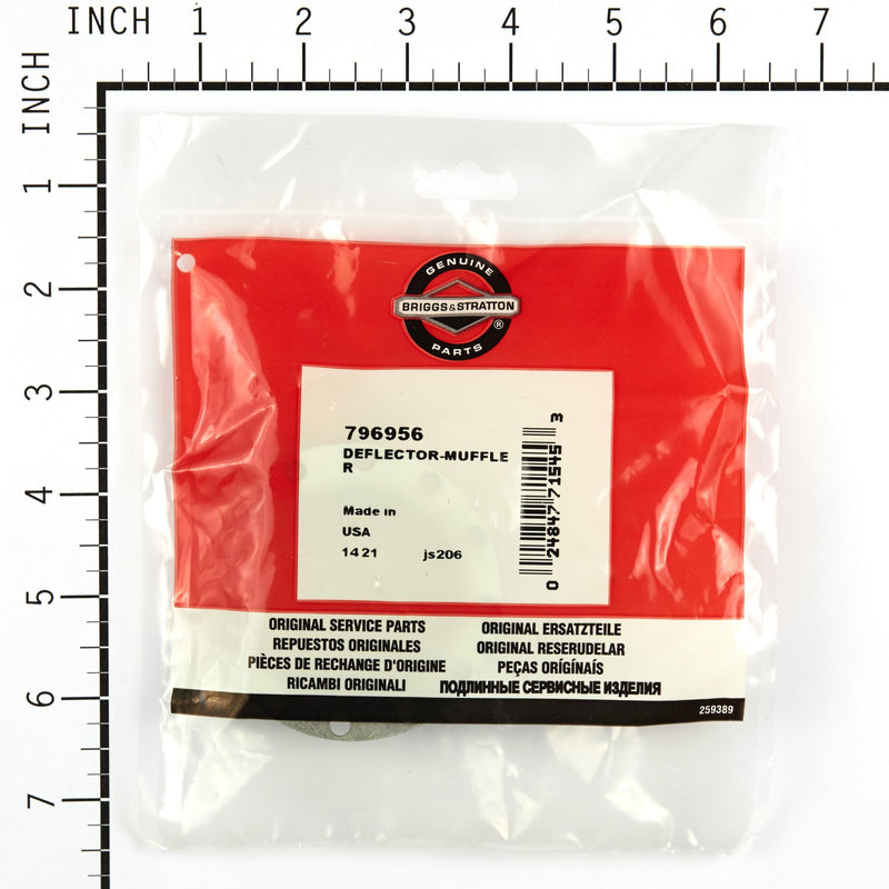 Briggs & Stratton - 796956 - Side-Out Muffler Deflector