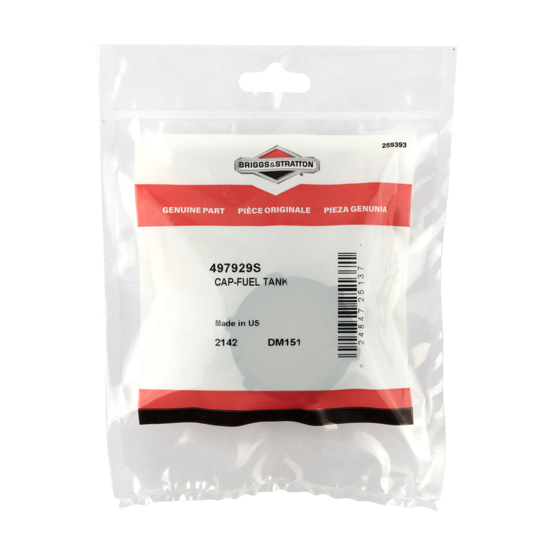 Briggs & Stratton - 497929S - Fuel Tank Cap