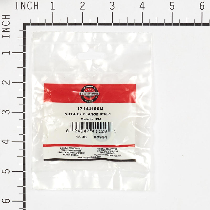 Briggs & Stratton - 1714419SM - 9/16-18 Hex Flange Nut