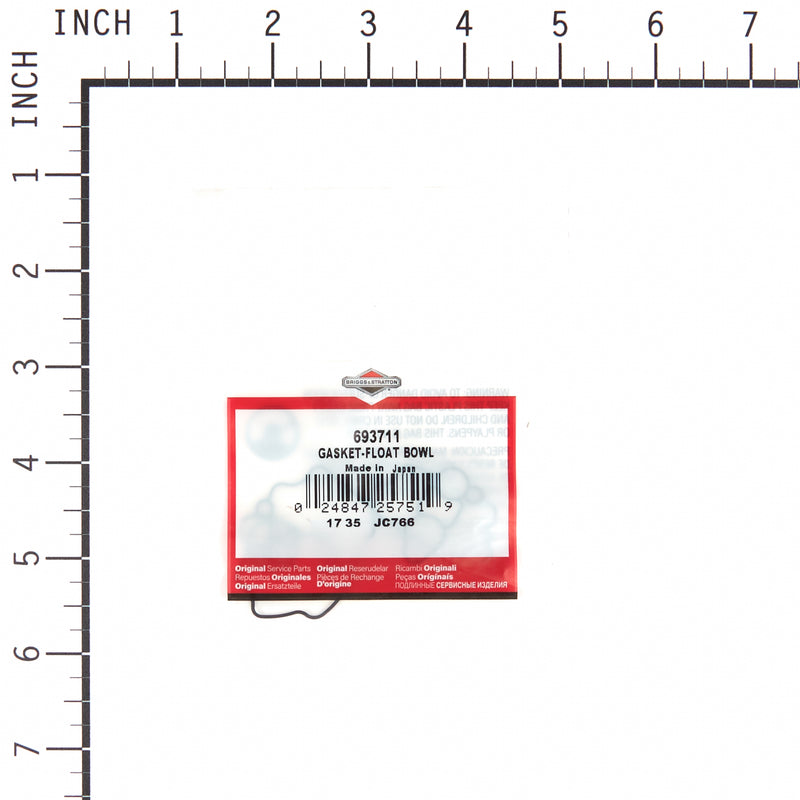 Briggs & Stratton - 693711 - Float Bowl Gasket