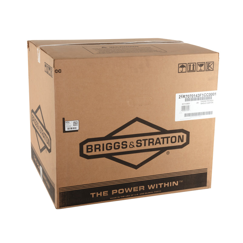 Briggs & Stratton - 21R707-0143-F1 - ENGINE PACKED SINGLE CARTON