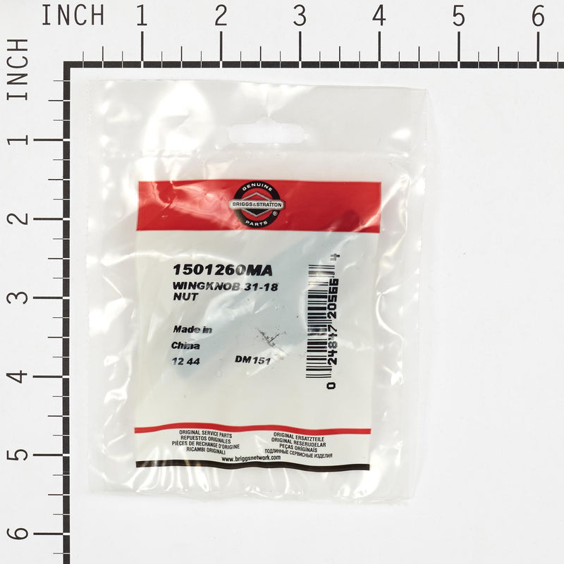 Briggs & Stratton - 1501260MA - WINGKNOB.31-18 NUT