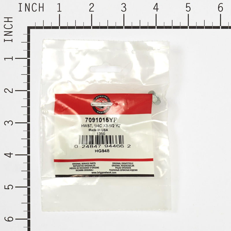 Briggs & Stratton - 7091015YP - HWST 1/4C X3-1/2 YZ