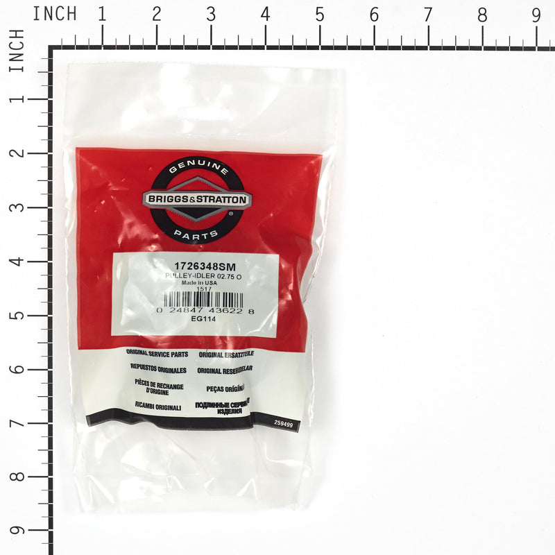 Briggs & Stratton - 1726348SM - PULLEY-IDLER 02.75 O