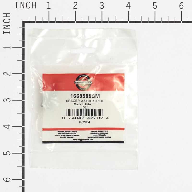 Briggs & Stratton - 1669585SM - SPACER-0.382IDX0.500