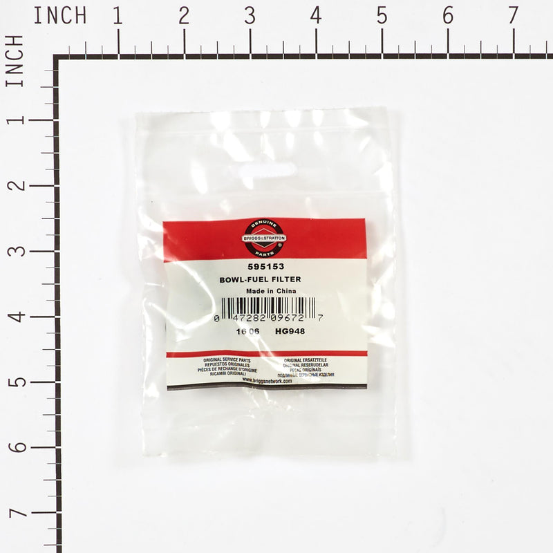 Briggs & Stratton - 595153 - Sediment Bowl with Gasket