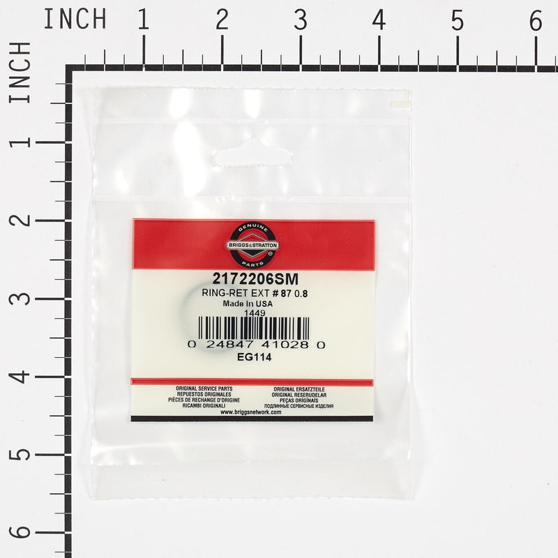 Briggs & Stratton - 2172206SM - RING-RET EXT