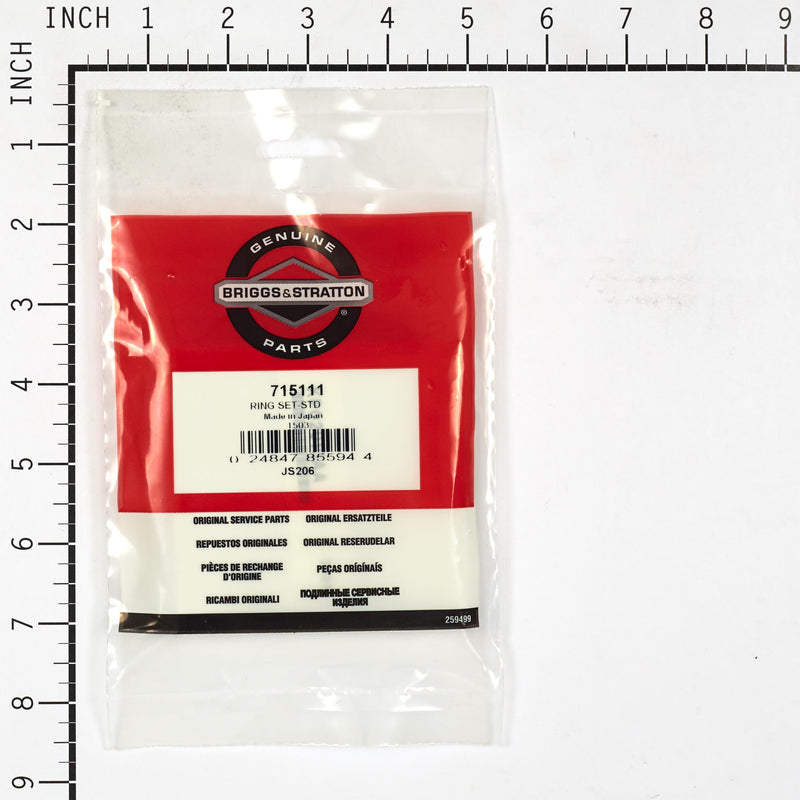 Briggs & Stratton - 715111 - RING SET-STD
