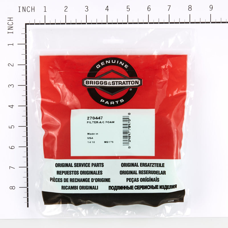 Briggs & Stratton - 270447 - Replacement Air Filter