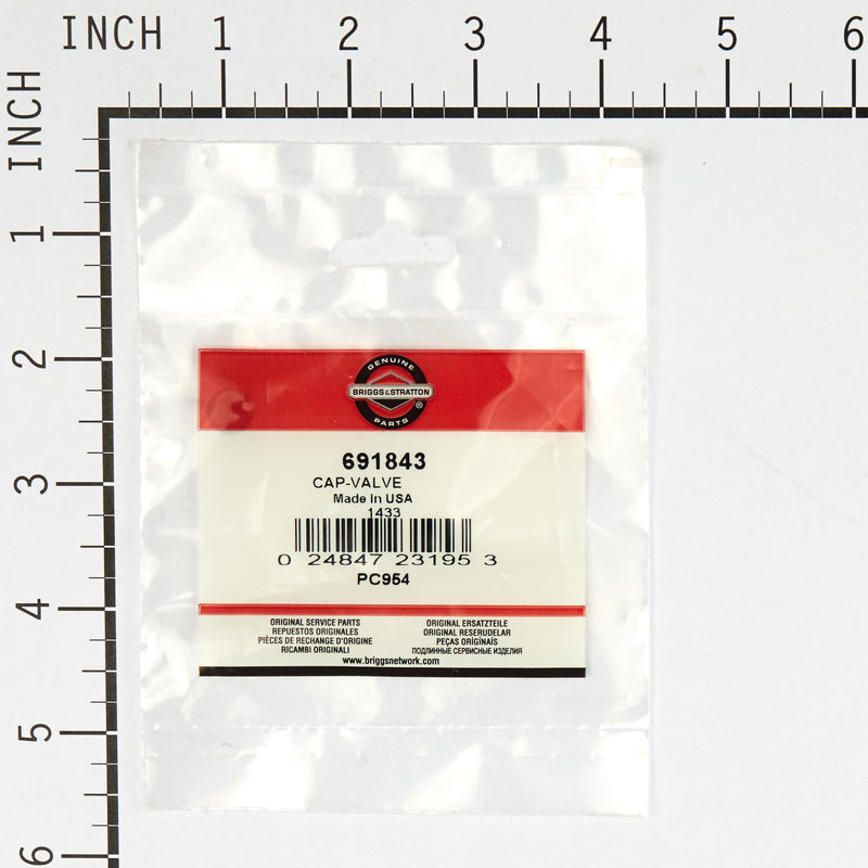 Briggs & Stratton - 691843 - CAP-VALVE