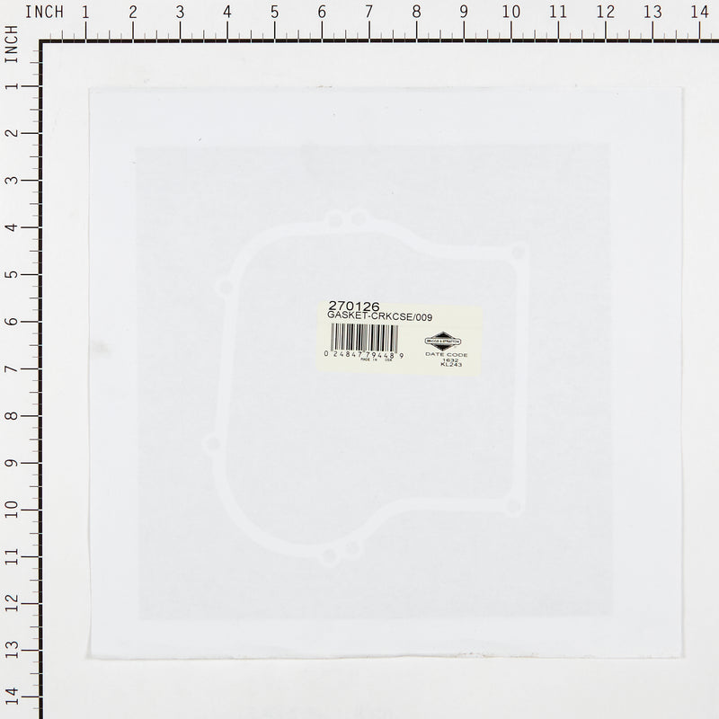 Briggs & Stratton - 270126 - GASKET-CRKCSE/009