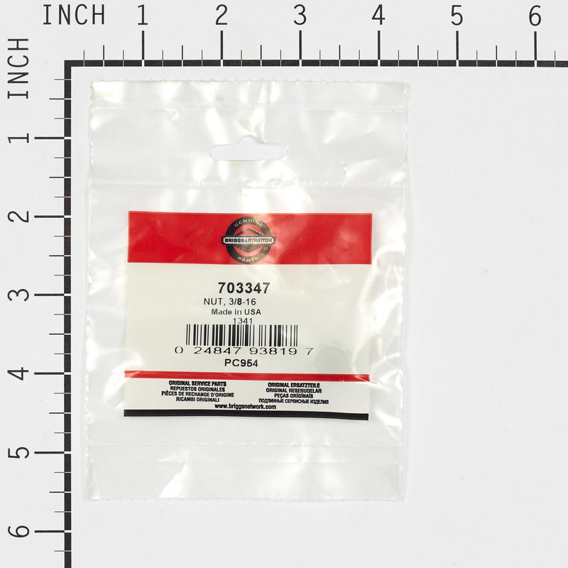 Briggs & Stratton - 703347 - 3/8-16 Nut