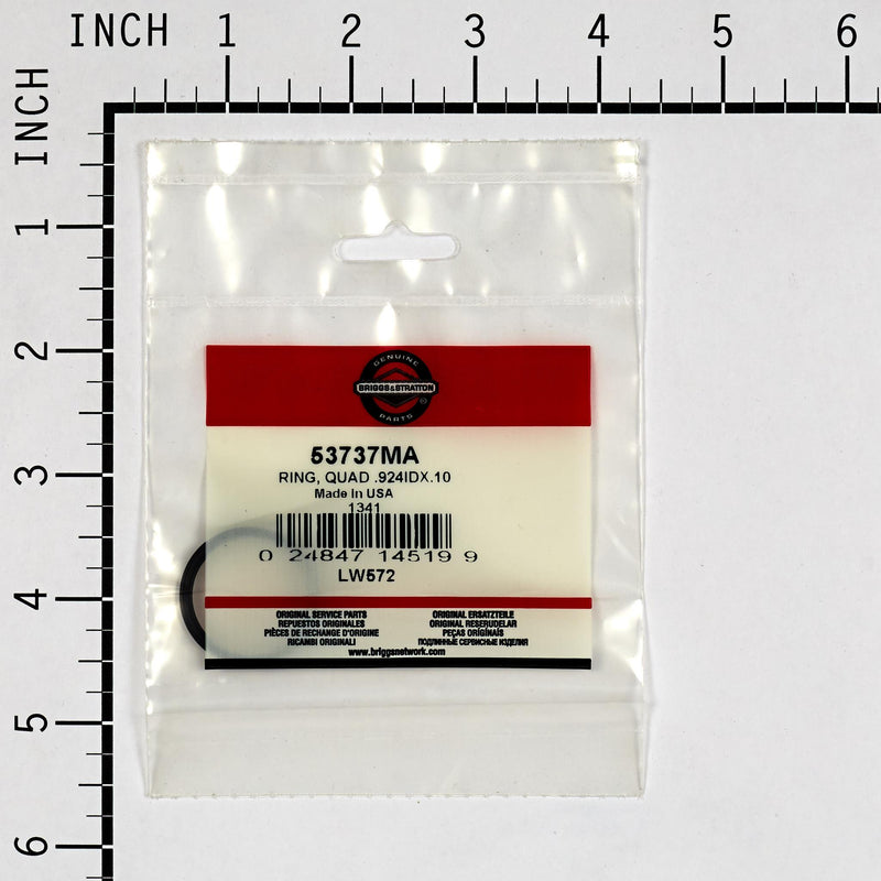 Briggs & Stratton - 53737MA - RING QUAD .924IDX.10