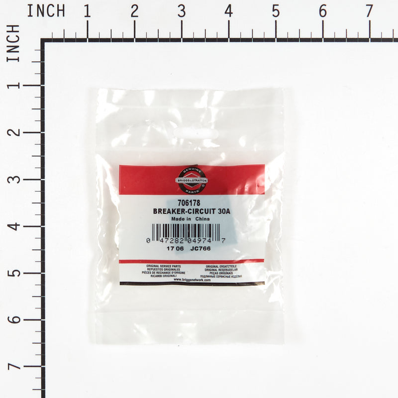 Briggs & Stratton - 706178 - BREAKER-CIRCUIT 30A